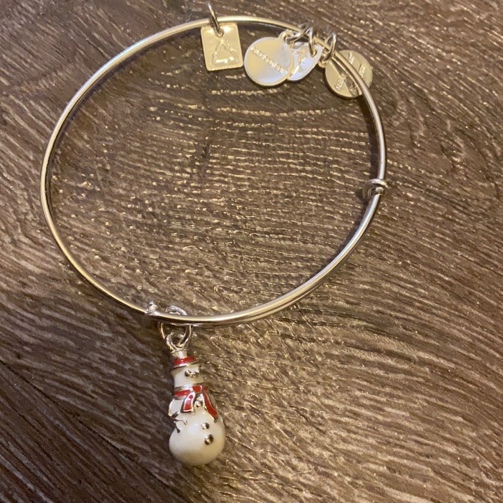 Alex and Ani Snowman Bracelet